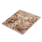 Jonas und der Wal, Illustration von einer Bibel, Fliese (Seite)