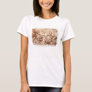 Jonas und der Wal, Illustration von einer Bibel, T-Shirt