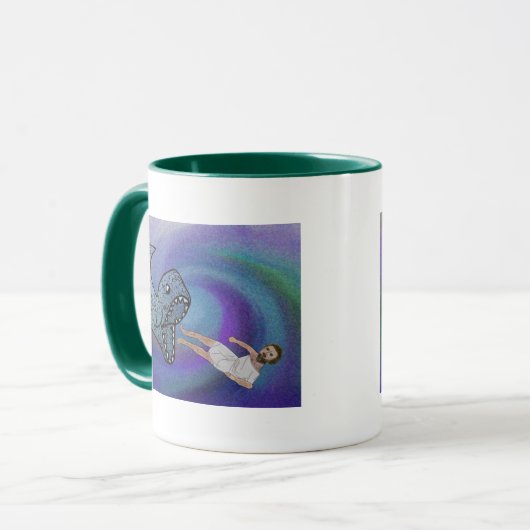 Jonas und die Wal-Tasse Tasse (Vorderseite Links)