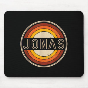 Jonas Vintage Design Jonas Vorname Erster Gegebene Mousepad
