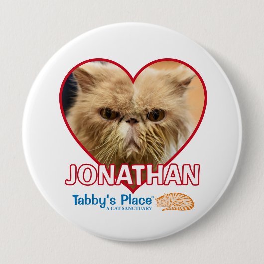 Jonathan - 4" Knopf Button (Vorderseite)