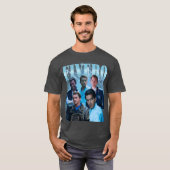 Jonathan Bailey Vintage Bootleg Mädchen T-Shirt (Vorne ganz)