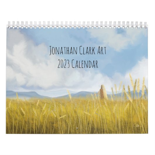 Jonathan Clark Art 2023 Kalender (Titelbild)