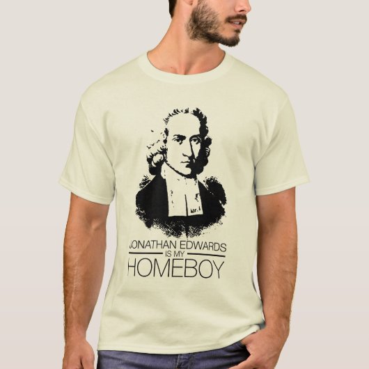 Jonathan Edwards ist mein Homeboy T-Shirt (Vorderseite)