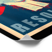 Jonathan Edwards Resolved Calvinist Reformed  Poster (Ecke)