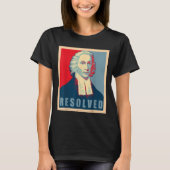 Jonathan Edwards Resolved Calvinist Reformed T-Shirt (Vorderseite)