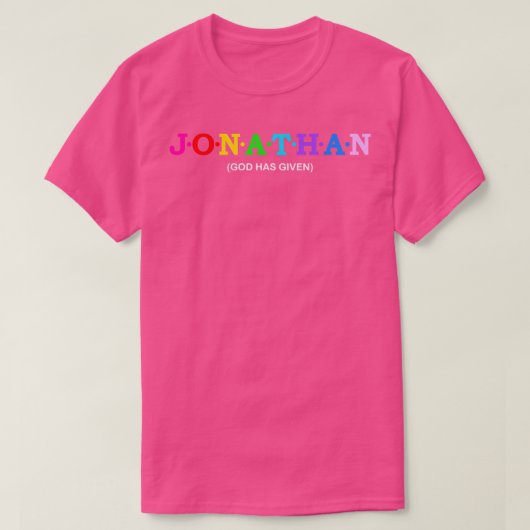 Jonathan Gott hat gegeben 2 T-Shirt (Design vorne)
