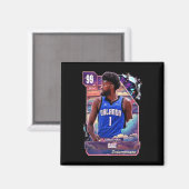 Jonathan Isaac 99 Dark Card Hd Magnet (Vorderseite/Rückseite)