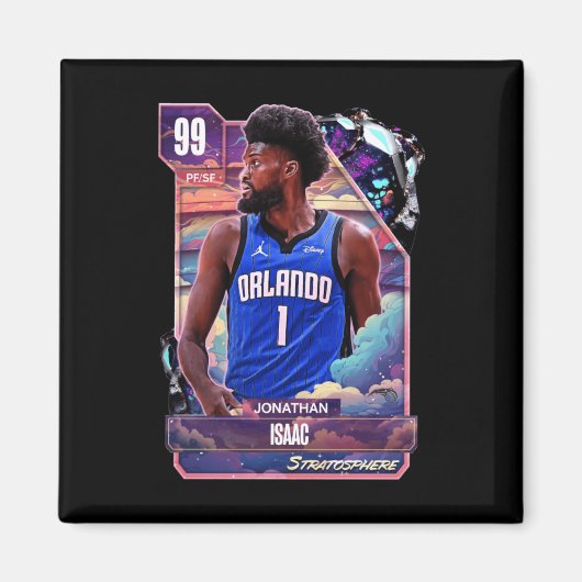 Jonathan Isaac 99 Dark Card Hd Magnet (Vorne)
