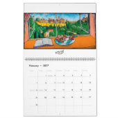 Jonathan Kis-Lev Art Calendar 2018 Kalender (Feb 2027)