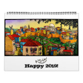 Jonathan Kis-Lev Art Calendar 2019 Kalender (Titelbild)