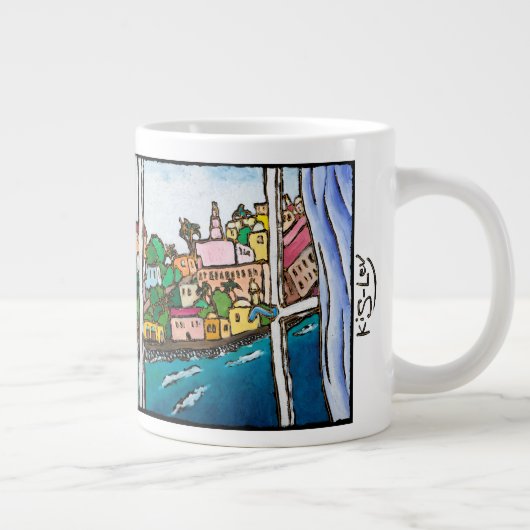 Jonathan Kis-Lev Beautiful Jaffa Jumbo Tasse (Rechts)