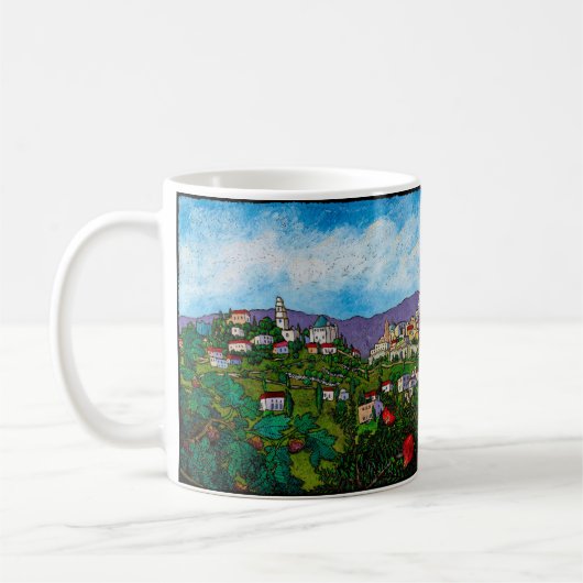 Jonathan Kis-Lev Jerusalem die heilige 11 Kaffeetasse (Links)