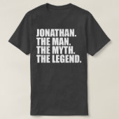 Jonathan Name Jonathan Vorname T-Shirt (Design vorne)