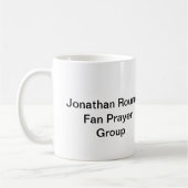 Jonathan Roumie Fan Prayer Group Kaffeetasse (Links)