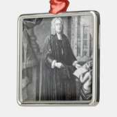 Jonathan Swift, graviert von Andrew Miller, 1743 Silbernes Ornament (Links)