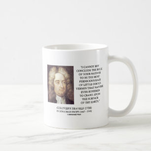 Jonathan Swift-Masse Eingeboren-abscheuliche Kaffeetasse