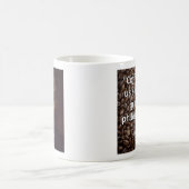 Jonathan Swift Zitat über Kaffee Kaffeetasse (Mittel)