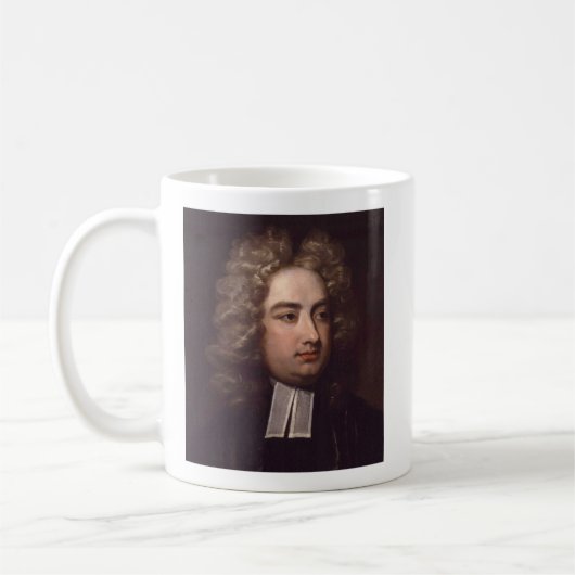 Jonathan Swift Zitat über Kaffee Kaffeetasse (Links)