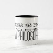 Jonathan Swifts Zitat zur Kaffee-Tasse 3 Zweifarbige Tasse (Mittel)
