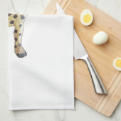 Jonathon-Giraffe Handtuch (Viertel Falte)