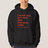 Jone Cares Hoodie (Vorderseite)