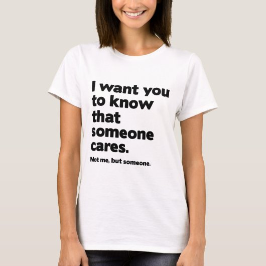 Jone Cares T-Shirt (Vorderseite)