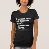 Jone Cares T-Shirt (Vorderseite)