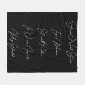 Jone Waste Yore Toye Monme Wood Wall Art Fleecedecke (Vorderseite (Horizontal))