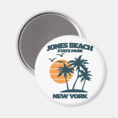Jones Beach Long Island New Magnet (Vorderseite/Rückseite)