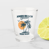 Jones Beach Long Island New Schnapsglas (Vorderseite)