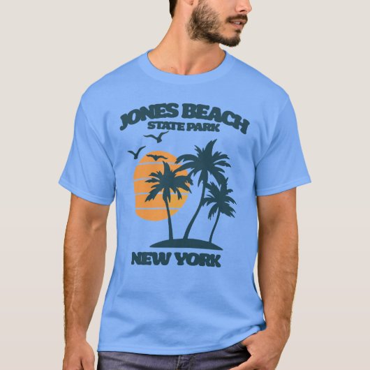 Jones Beach Long Island New T-Shirt (Vorderseite)