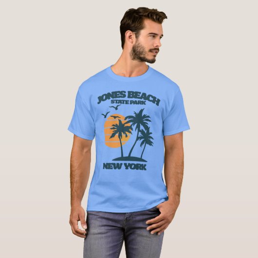 Jones Beach Long Island New T-Shirt (Vorne ganz)