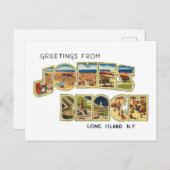 Jones Beach Long Island New York Postkarte (Vorne/Hinten)