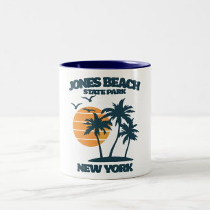 Jones Beach Long Island New York Zweifarbige Tasse