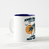 Jones Beach Long Island New Zweifarbige Tasse (Vorderseite Links)