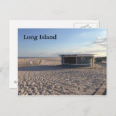 Jones Beach Long Island Postkarte (Vorne/Hinten)