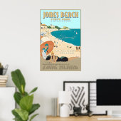 Jones Beach Long Island Wantagh New York South Poster (Heimbüro)