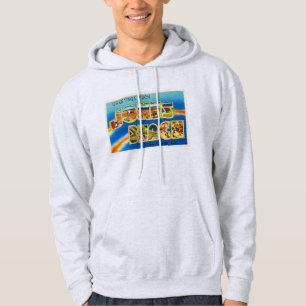 Jones Beach New York New York New York Vintage Tra Hoodie