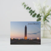 Jones Beach Postkarte (Stehend Vorderseite)
