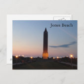 Jones Beach Postkarte (Vorne/Hinten)