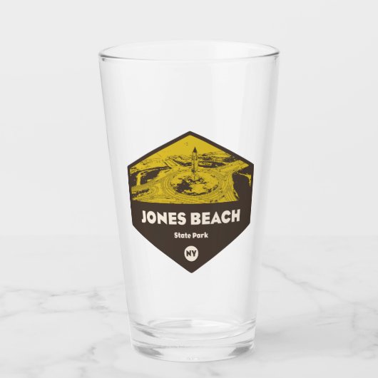 Jones Beach State Park New York Glas (Vorderseite)