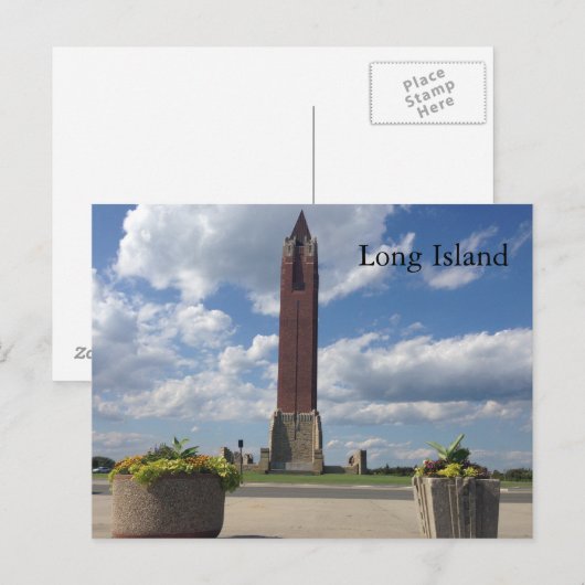 Jones Beach Tower Postkarte (Vorne/Hinten)