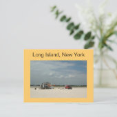 Jones Beach Umbrella Stand Postkarte (Stehend Vorderseite)
