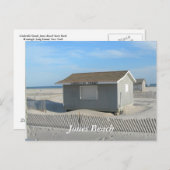 Jones Beach Umbrella Stand Postkarte (Vorne/Hinten)