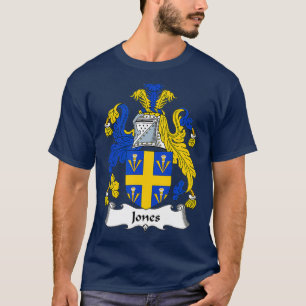 Jones Coat of Arms Familienwappen T-Shirt