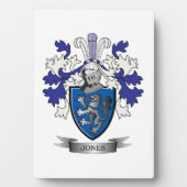 Jones Coat of Arms Fotoplatte (Vorderseite)