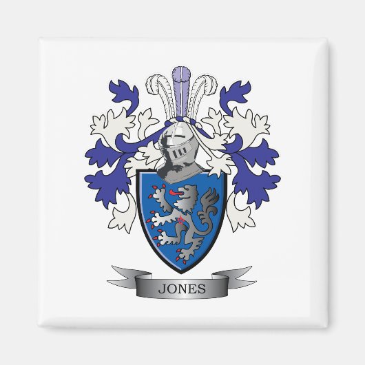 Jones Coat of Arms Magnet (Vorne)