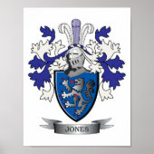 Jones Coat of Arms Poster (Vorne)