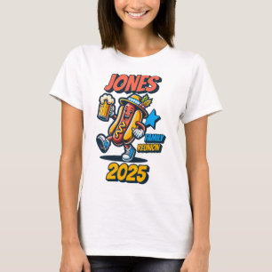 Jones Familientreffen 2025 Personalisierte passend T-Shirt